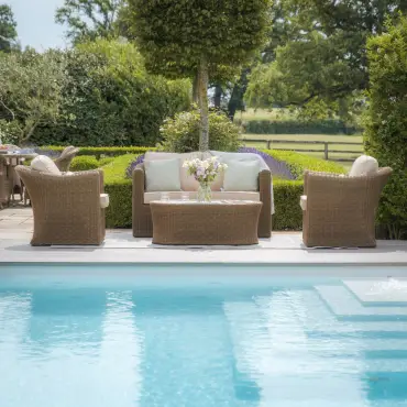 Winchester 2 Seat Rattan Sofa Set