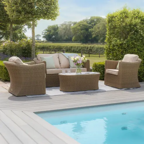 Winchester 2 Seat Rattan Sofa Set