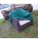 Outdoor Rattan single chair weather cover