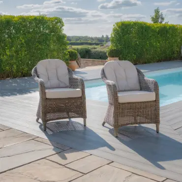 Winchester 6 Seat Jakarta  Oval Dining Set