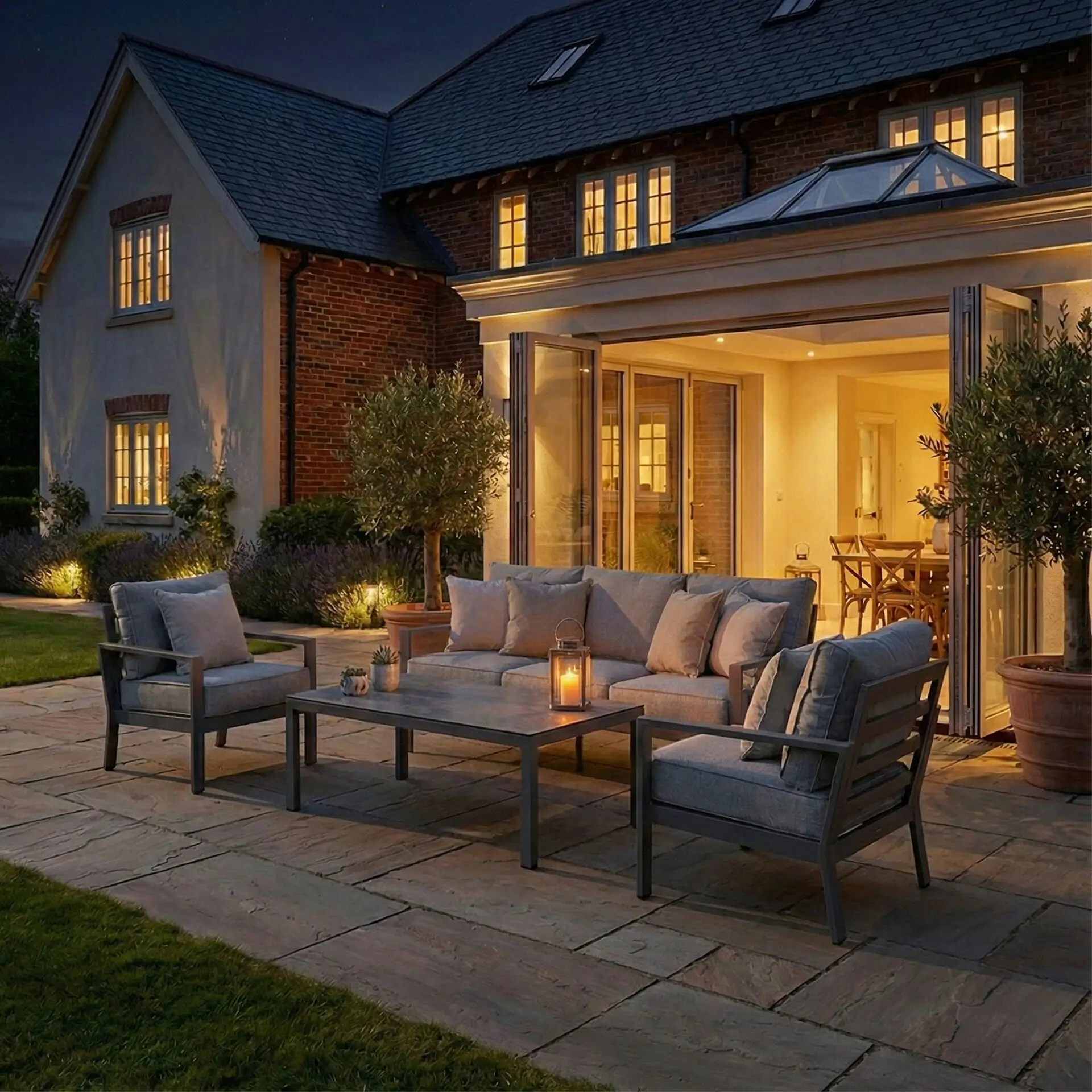 Montreal 3 Seat Garden Sofa Set