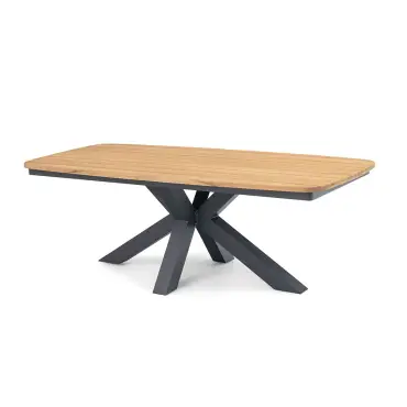 Monaco 6 Seat Jakarta Teak Oval Dining Set