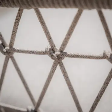 Monaco Rope Weave Small Corner Dining Set