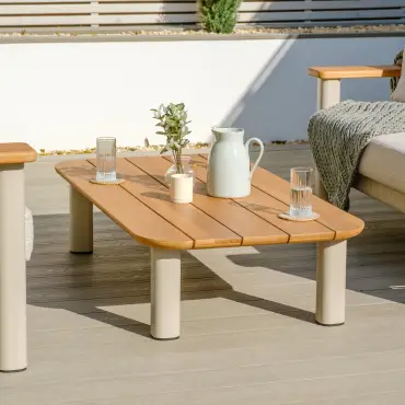 Sicily Teak Rectangular Coffee Table