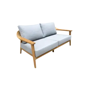 Veluta Curve 2 Seater Sofa suite - Certified Teak
