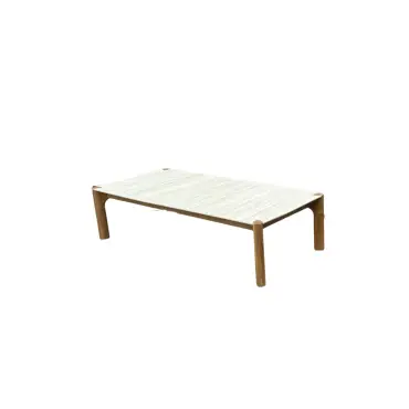 Veluta Curve Coffee Table - Teak Certified