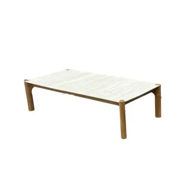 Veluta Curve Coffee Table - Teak Certified