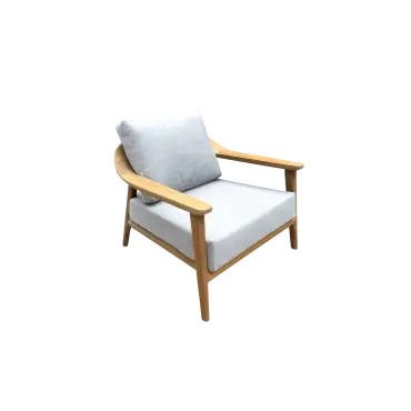 Veluta Curve Armchair - Teak Certified