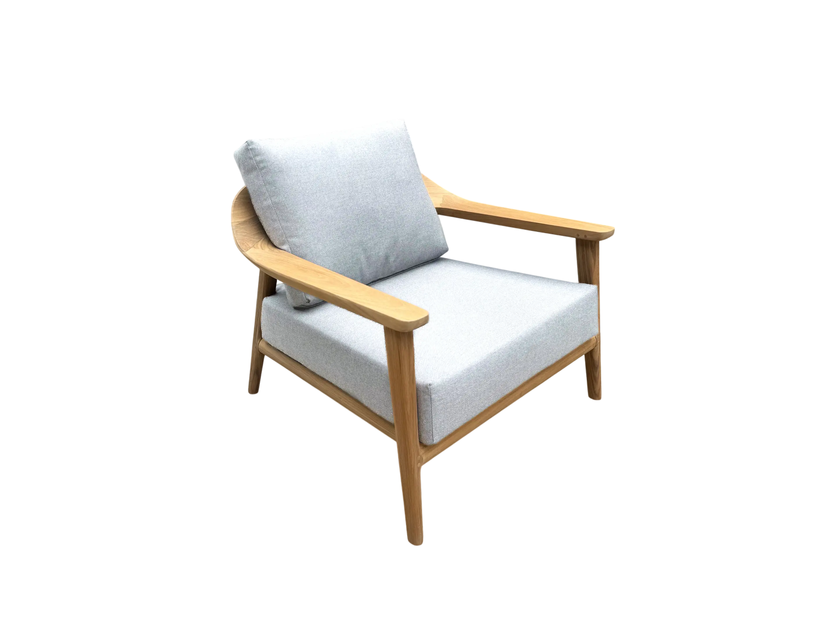 Veluta Curve Armchair - Teak Certified