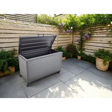 Milano Cushion Box Anthracite 1.3m