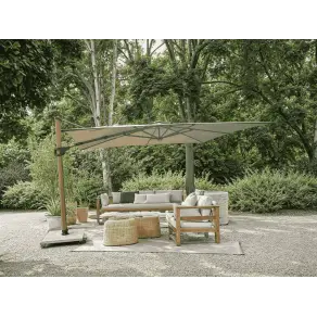 Pisa Cantilever 3m x 4m Parasol & LED Lights