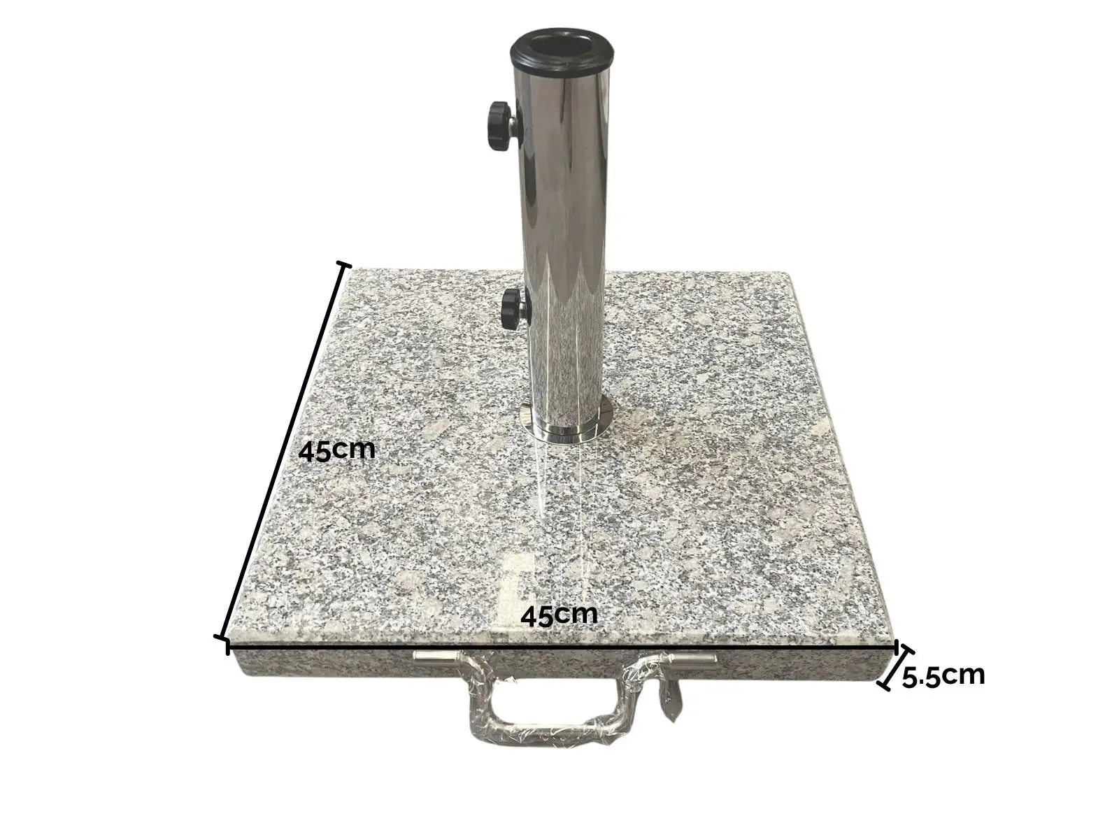 30kg Granite Parasol Base With Wheels