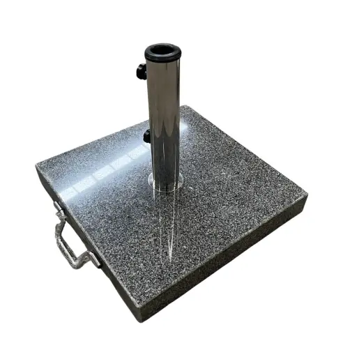 30kg Granite Parasol Base With Wheels 30kg Granite Parasol Base With Wheels