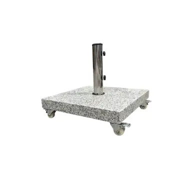 40kg Granite Parasol Base With Wheels