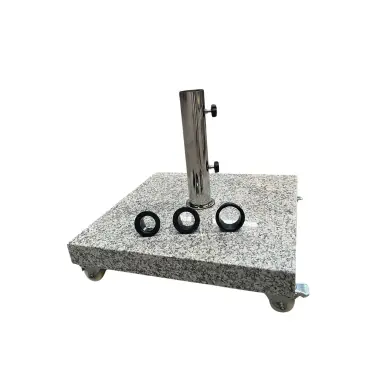 40kg Granite Parasol Base With Wheels