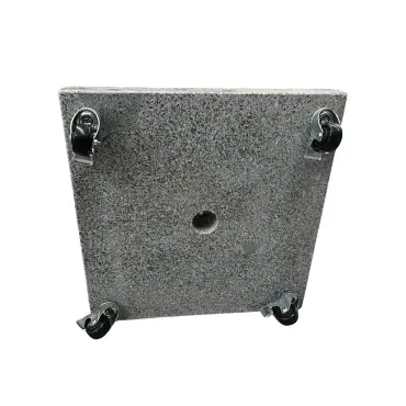 40kg Granite Parasol Base With Wheels