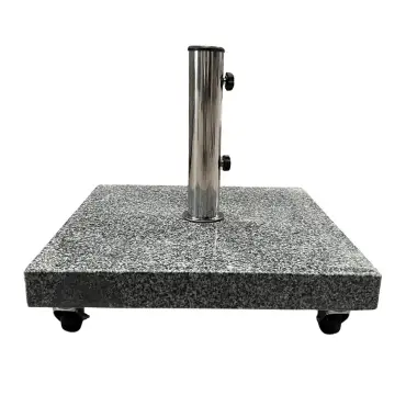 40kg Granite Parasol Base With Wheels
