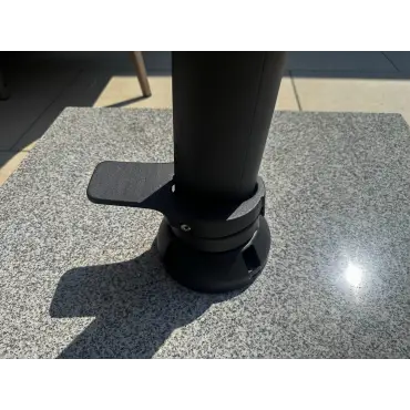 Granite base with wheels 100kg