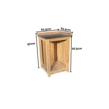 Bari Kitchen Open Corner Unit