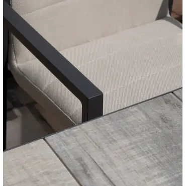 Vienna 6-10 Seat Extending Rectangular Dining Set