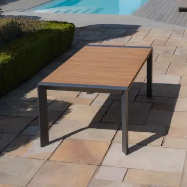 Jakarta Teak Extending 6-10 Seat Dining Table - 10 Ibiza Dining Chairs
