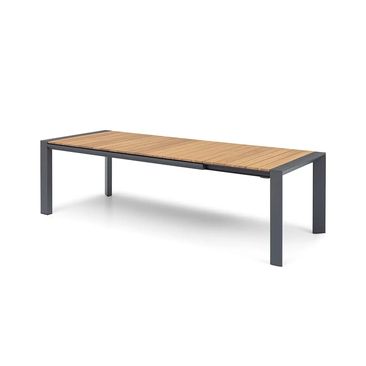 Jakarta Teak Extending 6-10 Seat Dining Table - 10 Ibiza Dining Chairs