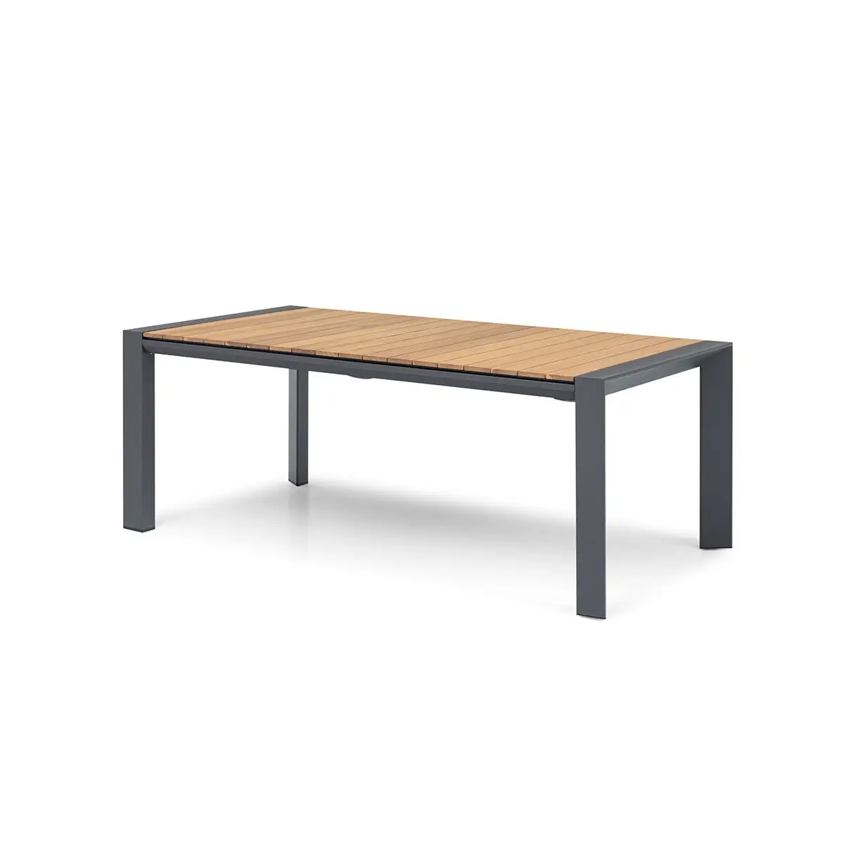 Jakarta Teak Extending 6-10 Seat Dining Table - 10 Ibiza Dining Chairs