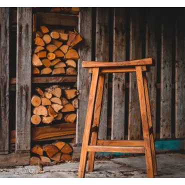 Reclaimed Teak Bar Stool x4