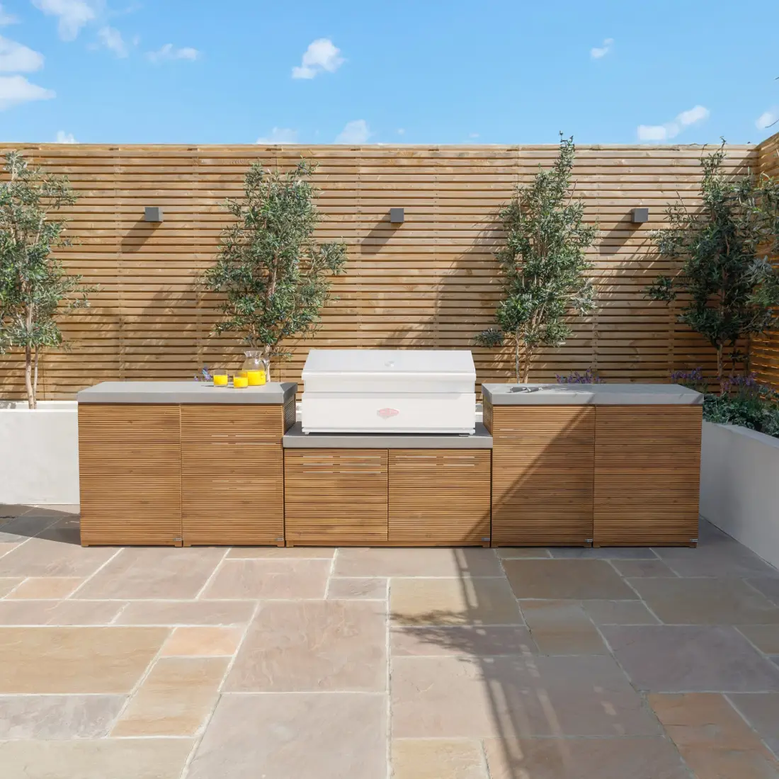 Bali Outdoor Kitchen Storage Unit