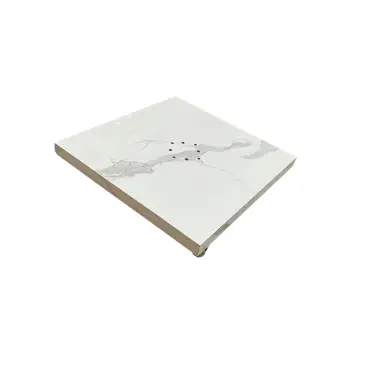 90kg White Sintered Stone Base with Wheels