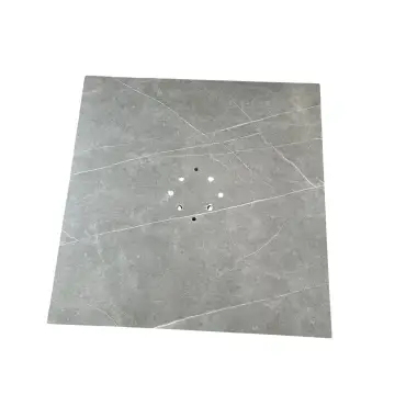 90kg Grey Sintered Stone Base with Wheels