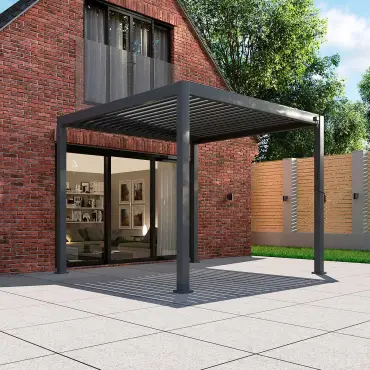 Titan 3.6m X 3.6m Aluminium Pergola