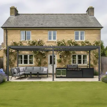 Titan 6m x 3m Rectangular Pergola