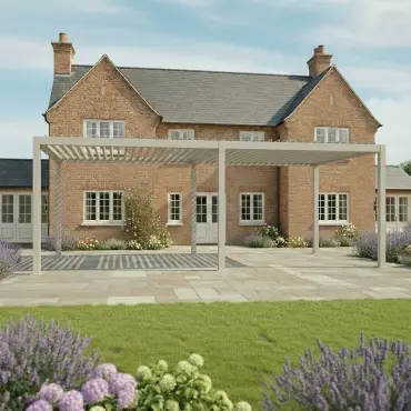 Titan 8m x 3m Aluminium Pergola