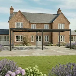 Titan Plus Motorised LED Pergola 6m x 3m