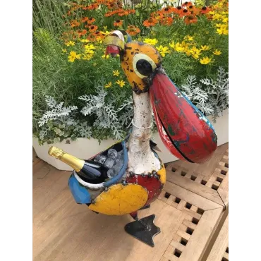 Pete The Pelican Drinks Tub