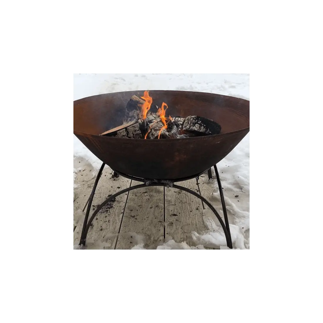 Cast Iron Fire Bowl