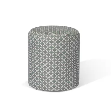 Outdoor Fabric Sunbrella Footstool - Mosaic