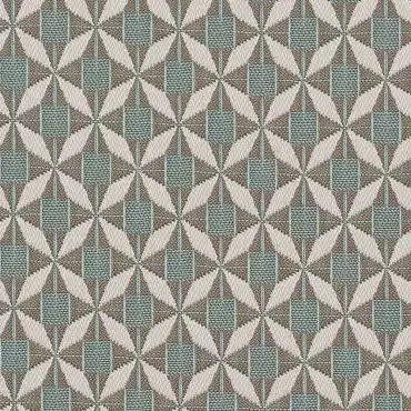 Outdoor Fabric Sunbrella Footstool - Mosaic
