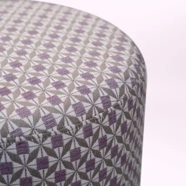 Outdoor Fabric Sunbrella Footstool - Mosaic
