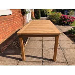 Adonis rectangular table - 150cm Teak Certified