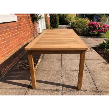 Adonis rectangular table - 150cm Teak Certified