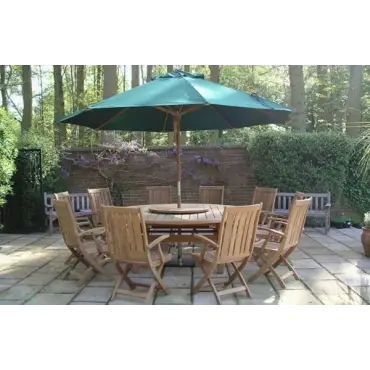 Chunky table - 210cm dia | Garden Furniture Spain