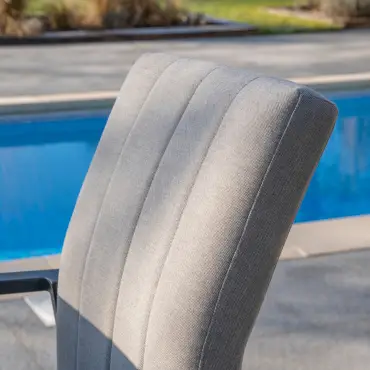 Ralph 6 Seat Fabric Aluminium High Dining