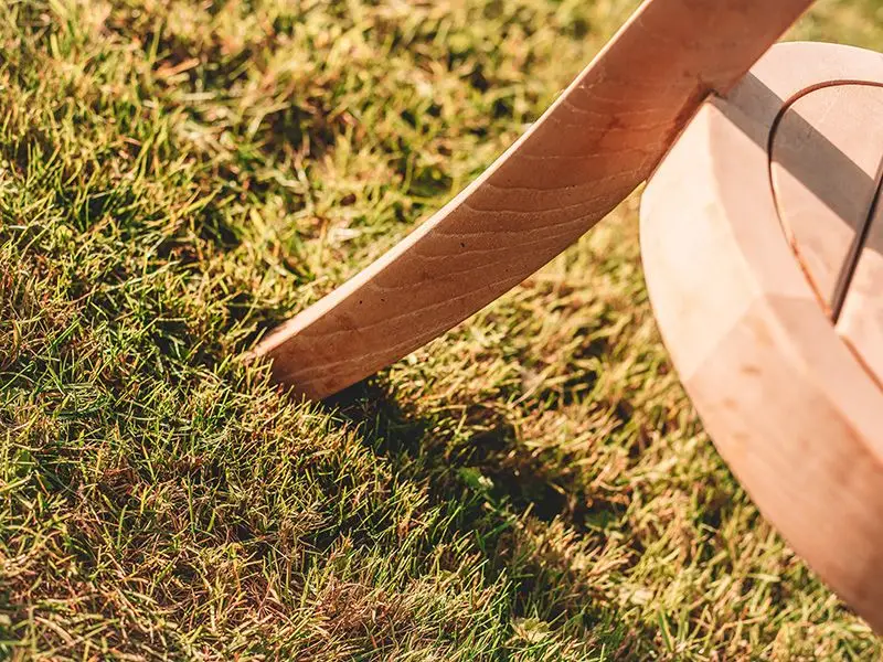 Half moon side table round