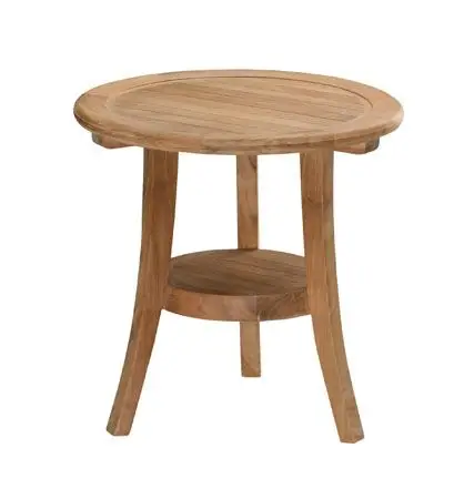 Half moon side table round