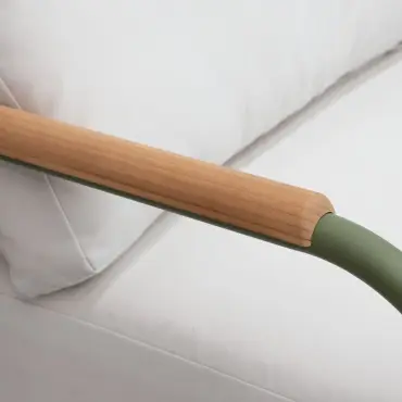 Ashley 4 Seat Rope Aluminium Dining Set - Round Table