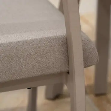 Leah 8 Seat Rectangular Aluminium Dining Set