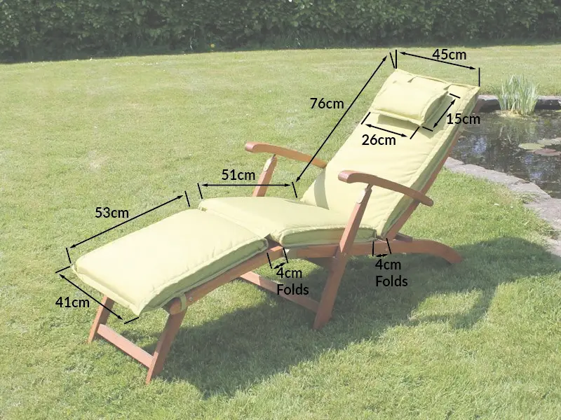 Steamer outdoor cushion