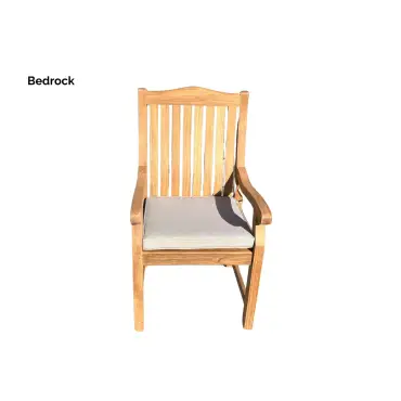 Large seat pad outdoor cushion